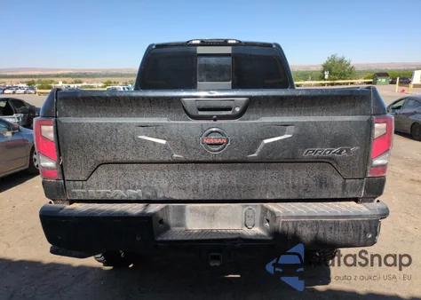 2021 Nissan Titan Sv из США, поврежденный, VIN 1N6AA1ED9MN533666